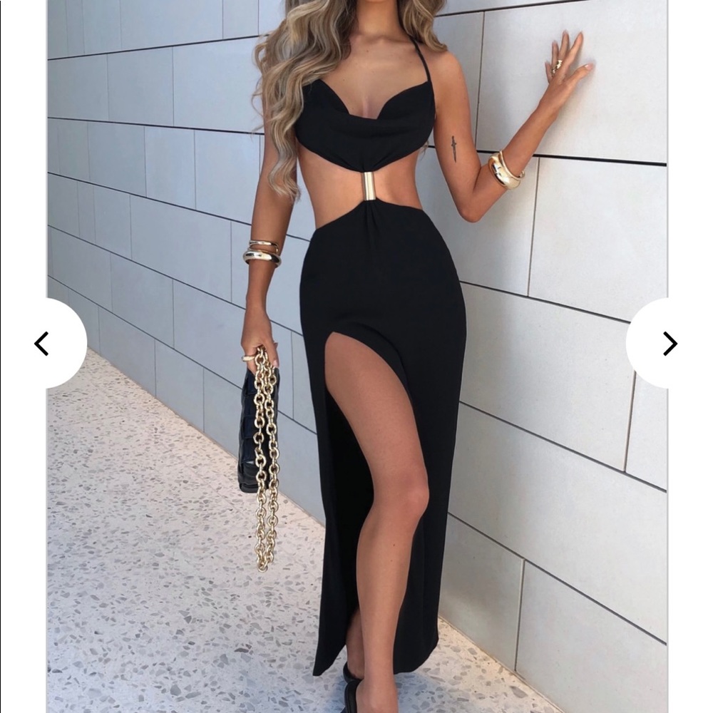 BabyBoo black maxi dress